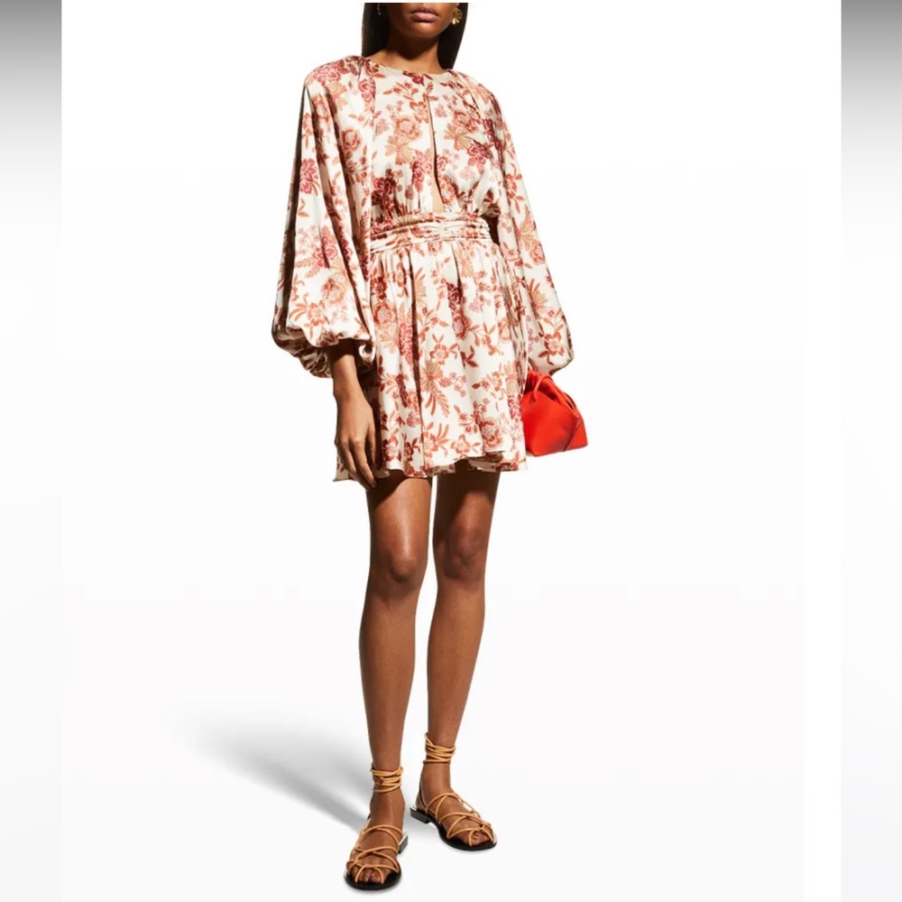 MISA Los Angeles Kara Mini Floral Dress Size Small NWOT